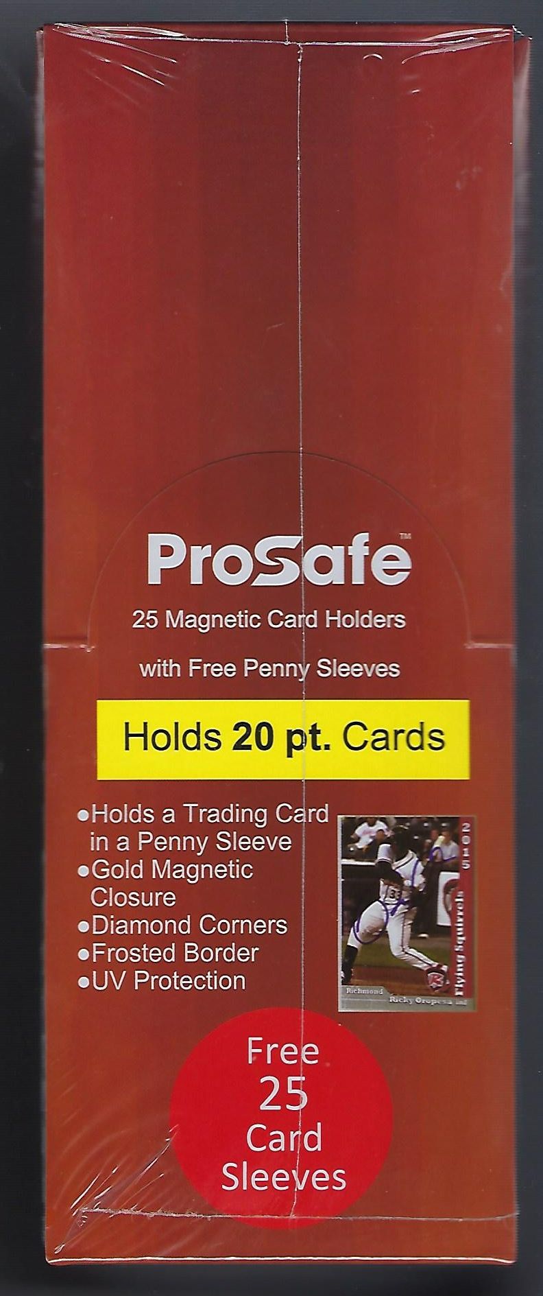 20pt MAGNETIC UV SAFE Card Holder & Sleeves ( 25 )