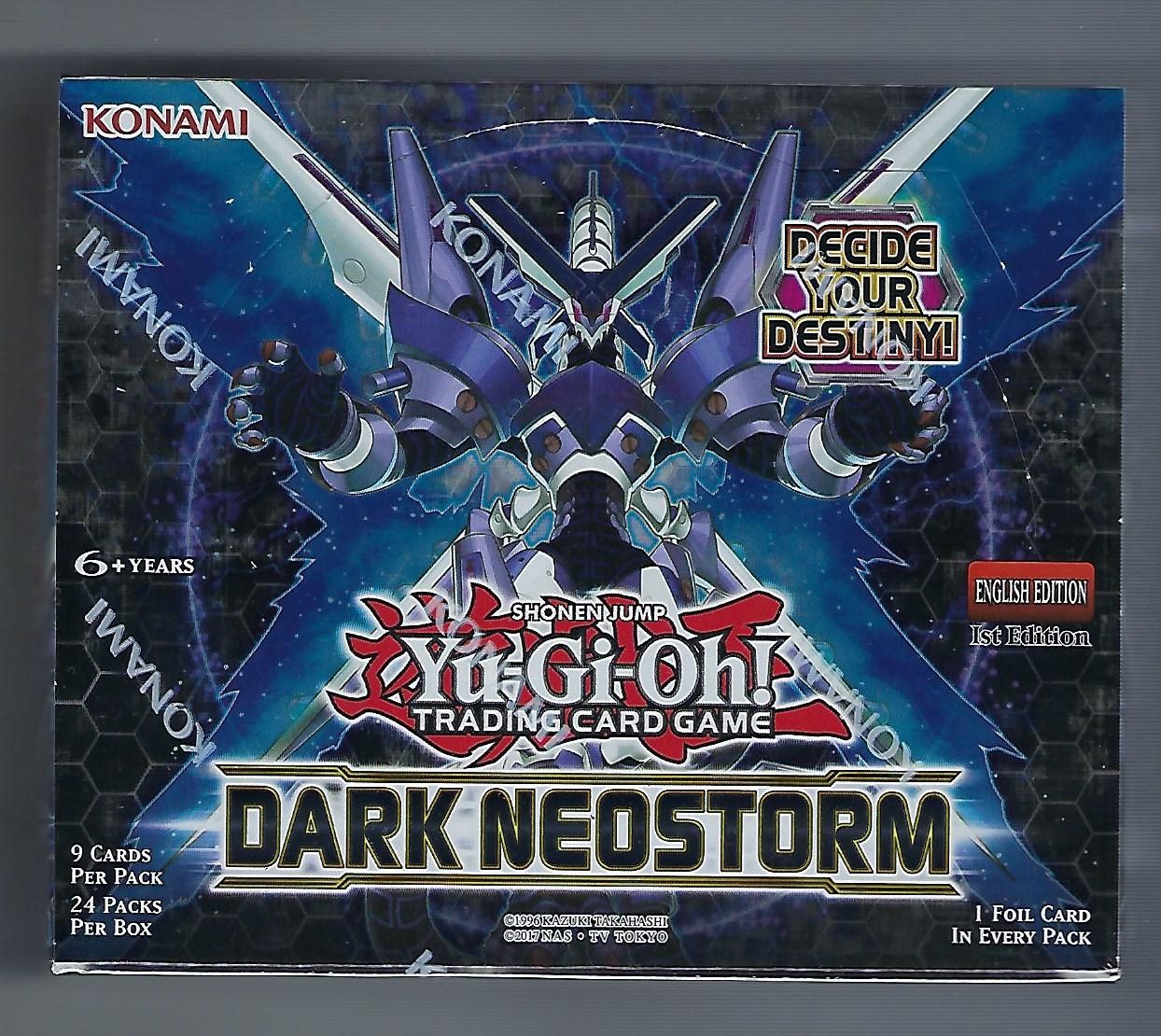 YU-GI-OH DARK NEOSTORM BOOSTER PACK SPECIAL EDITION BRAND NEW SEALED!